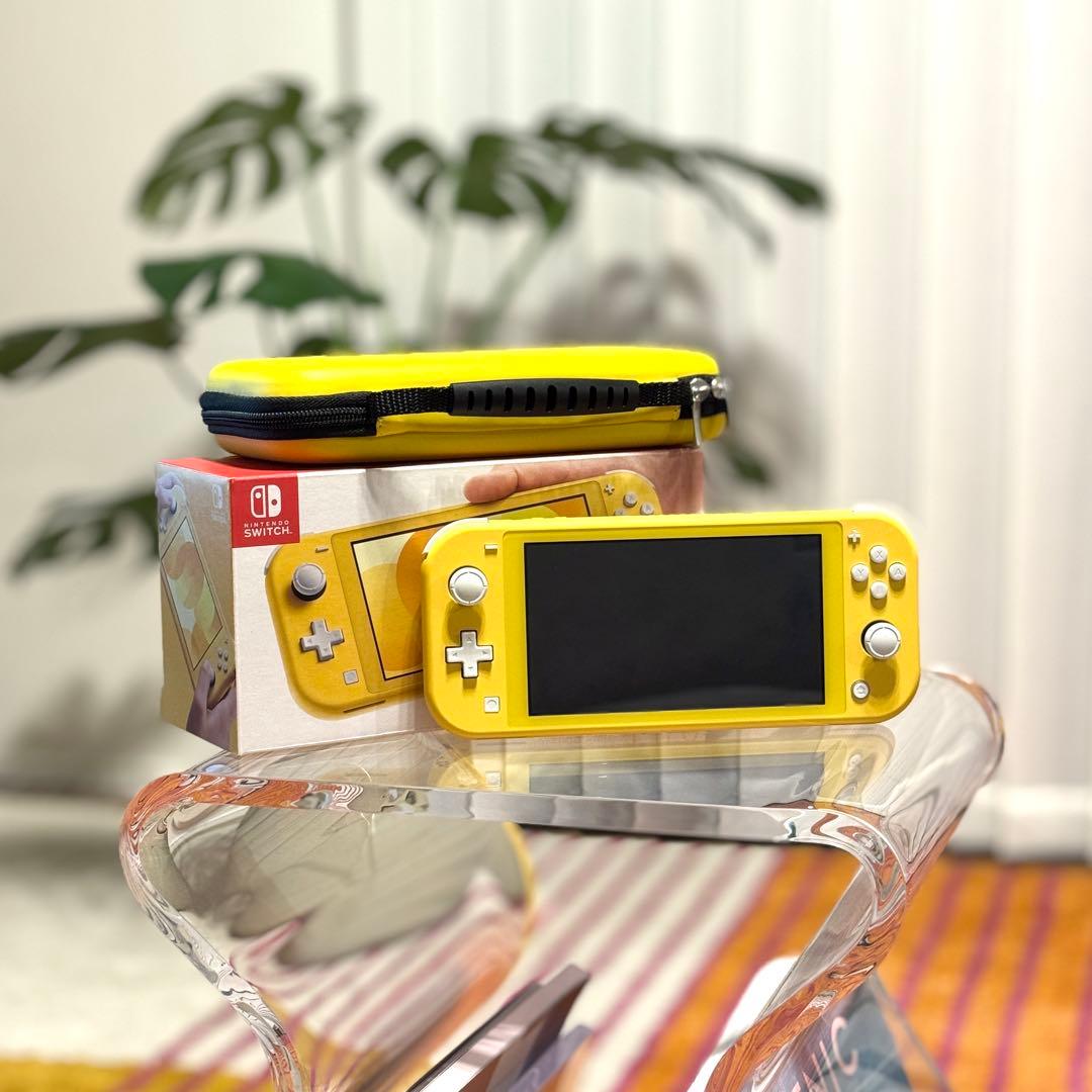 【美品】Nintendo Switch Lite イエロー