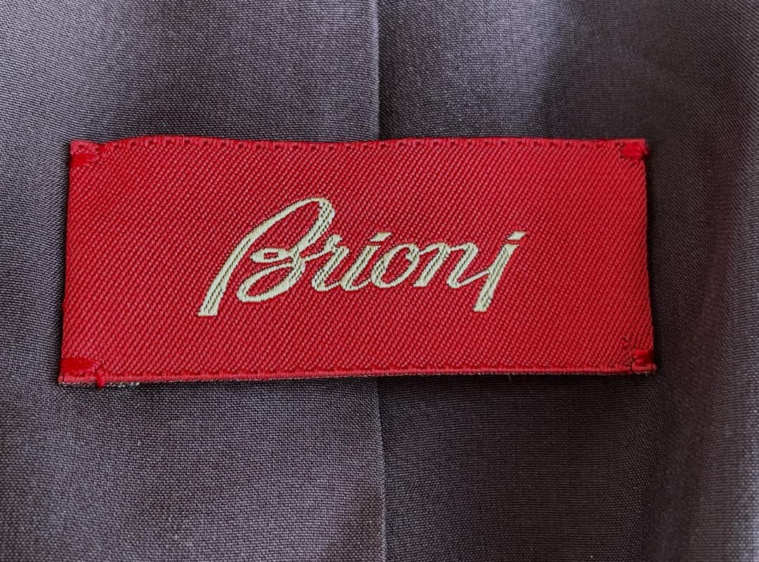 美品 Brioni ブリオーニ アルパカ アンゴラ ツイードジャケット 伊製