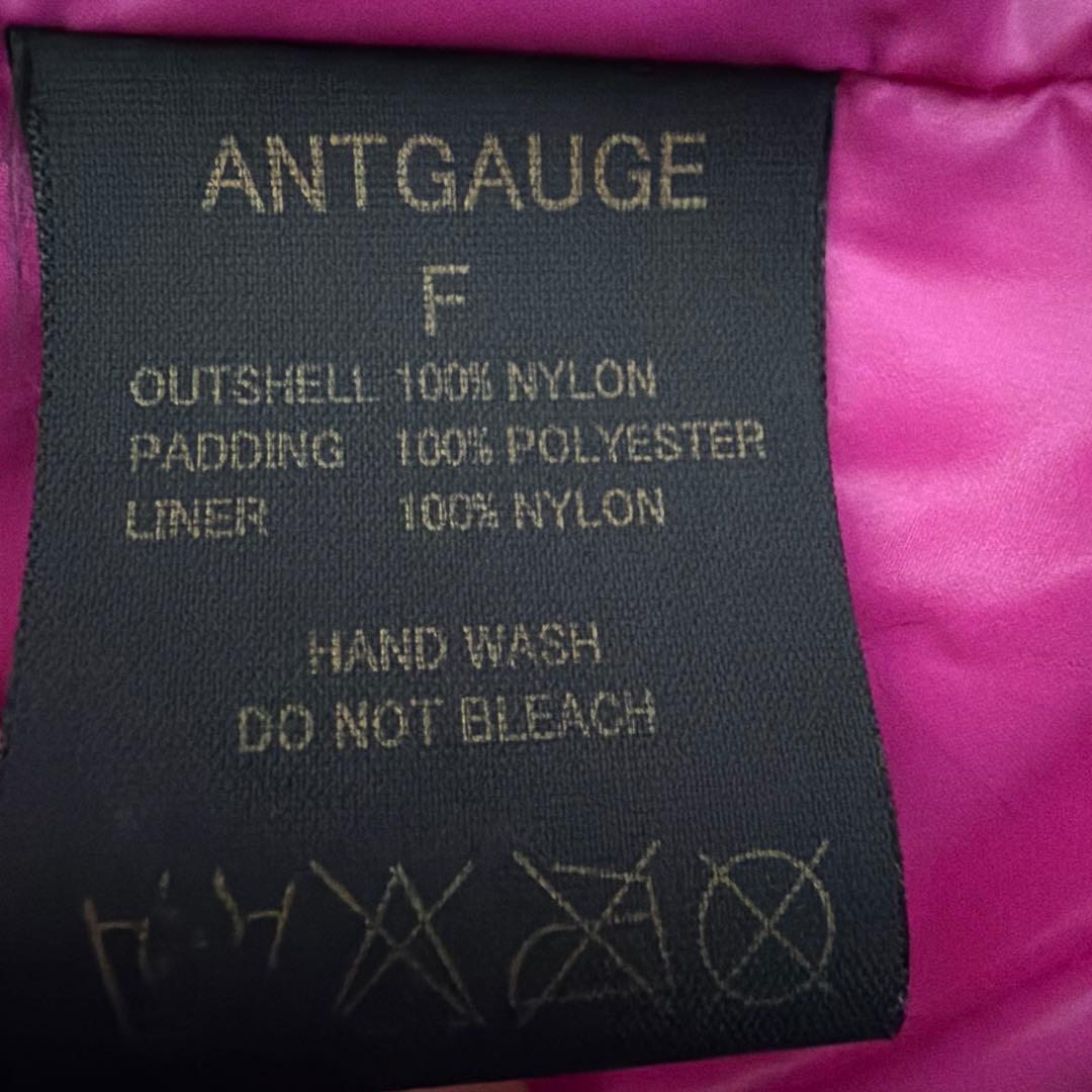 ✿*様 Antgauge ピンク　ダウンベスト　ファー付き 平成 y2k グラン