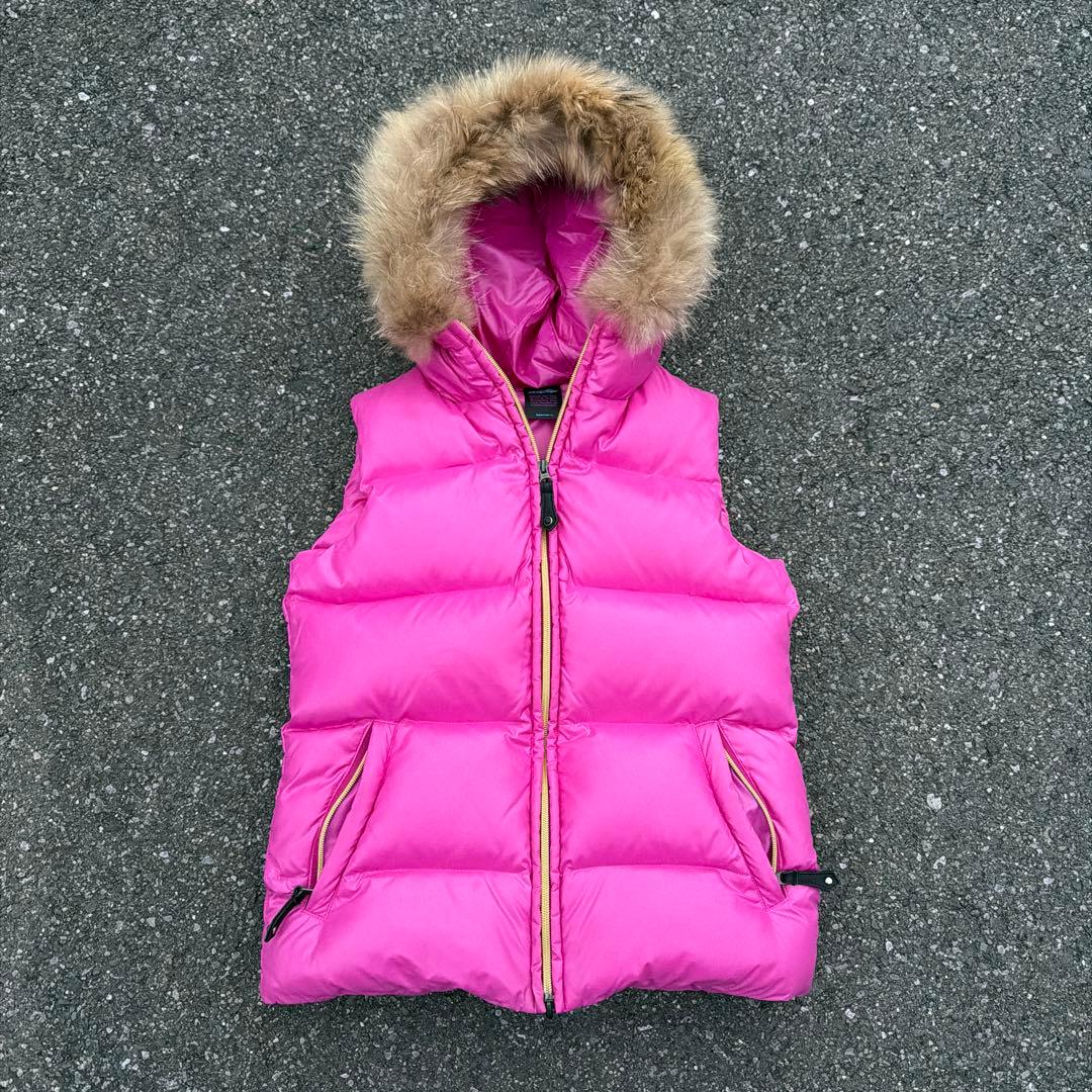 ✿*様 Antgauge ピンク　ダウンベスト　ファー付き 平成 y2k グラン