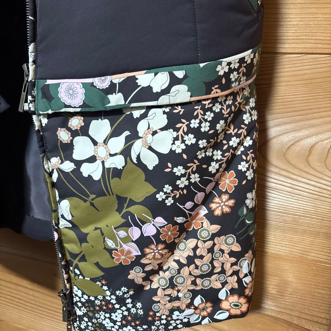 レオナール キルティング　ベスト　大きいサイズ　2way