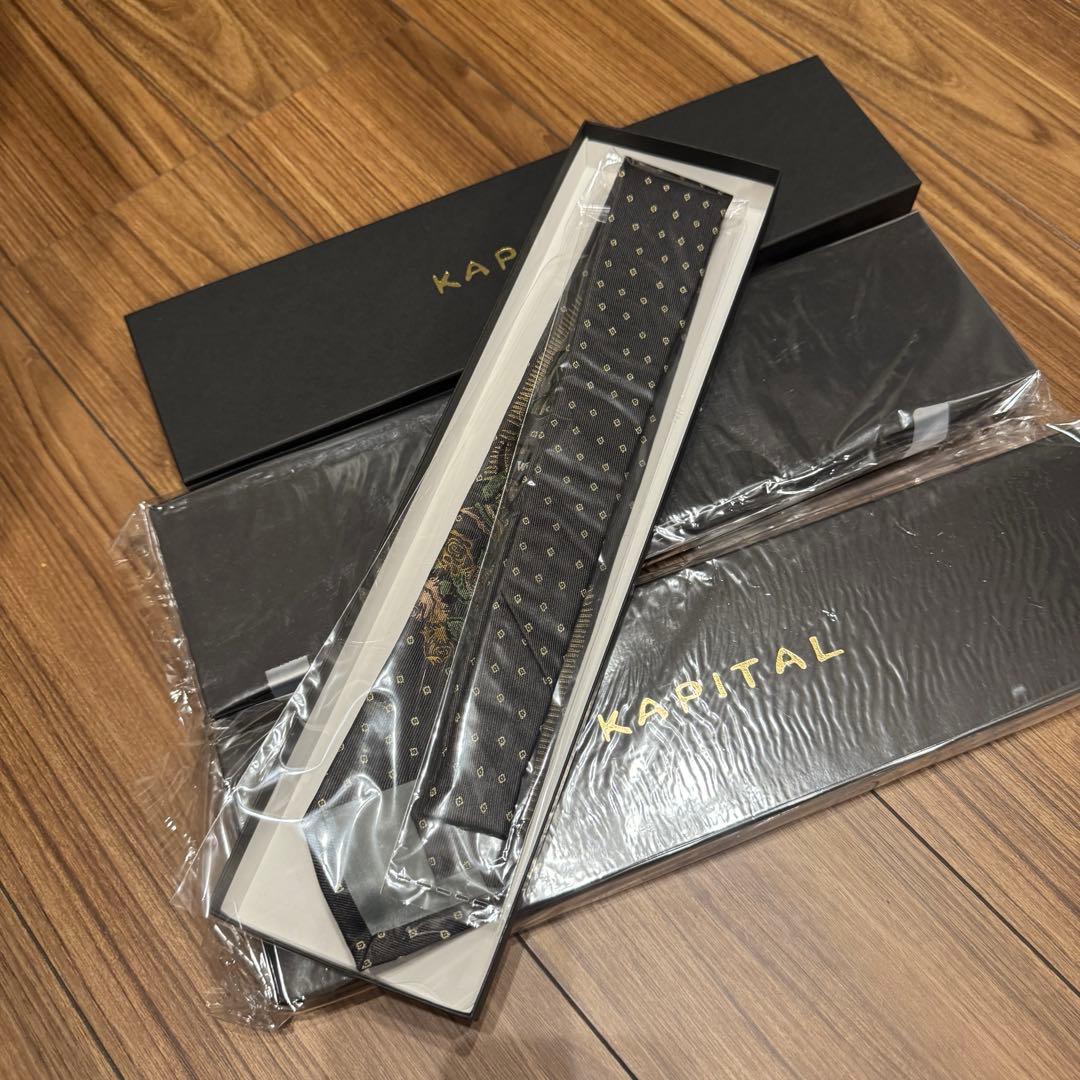 小物 KAPITAL Silk Twill Maria Tie