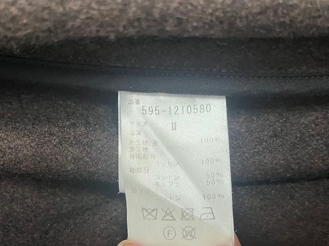 MHL.BASIC WOOL MELTON COAT サイズⅡ