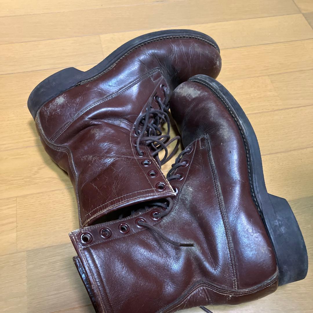 ビンテージブーツ　ミリタリーブーツ　ブラウン　60'S