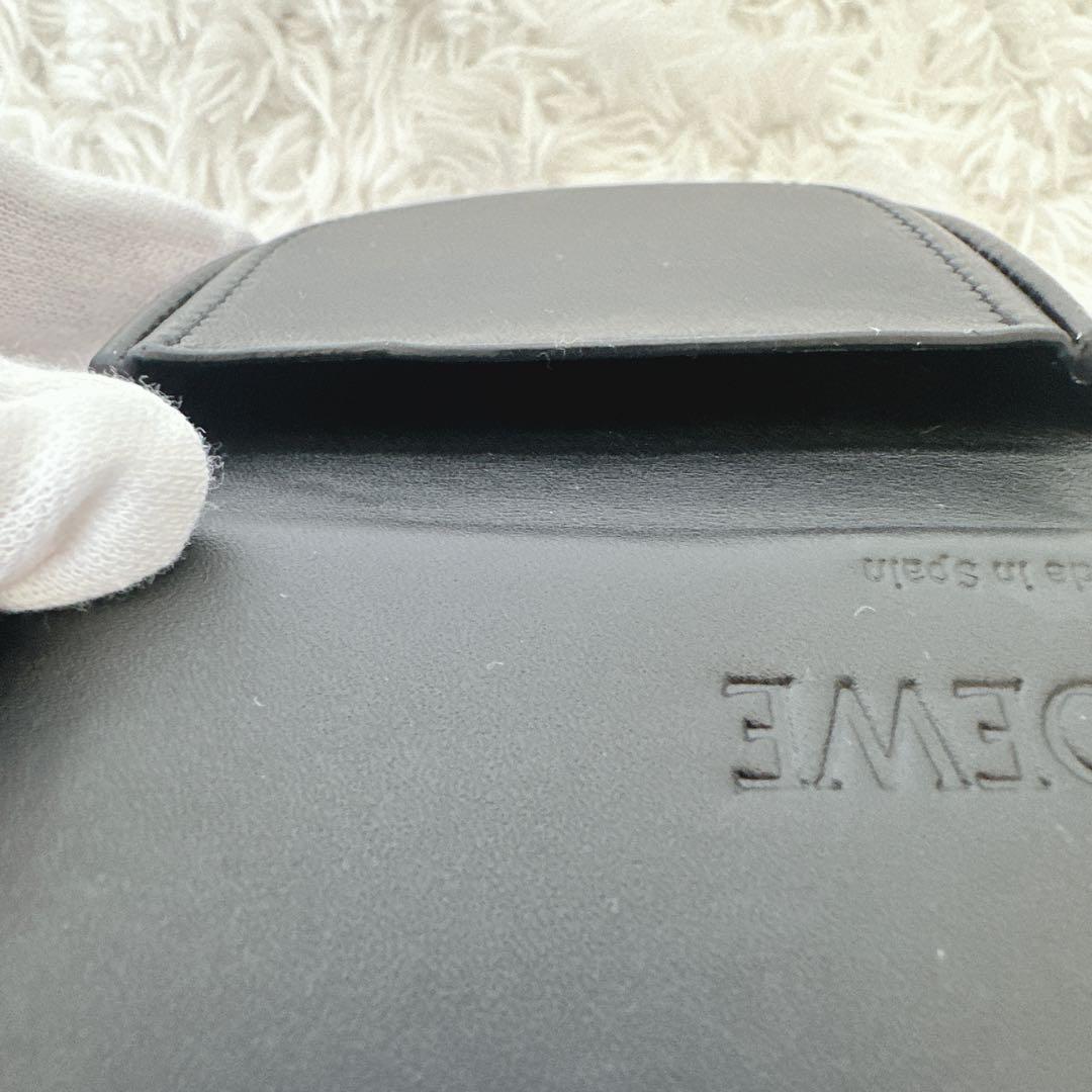 【希少】ロエべ ミニヒールポーチ ケース ショルダー スタッズ 箱あり