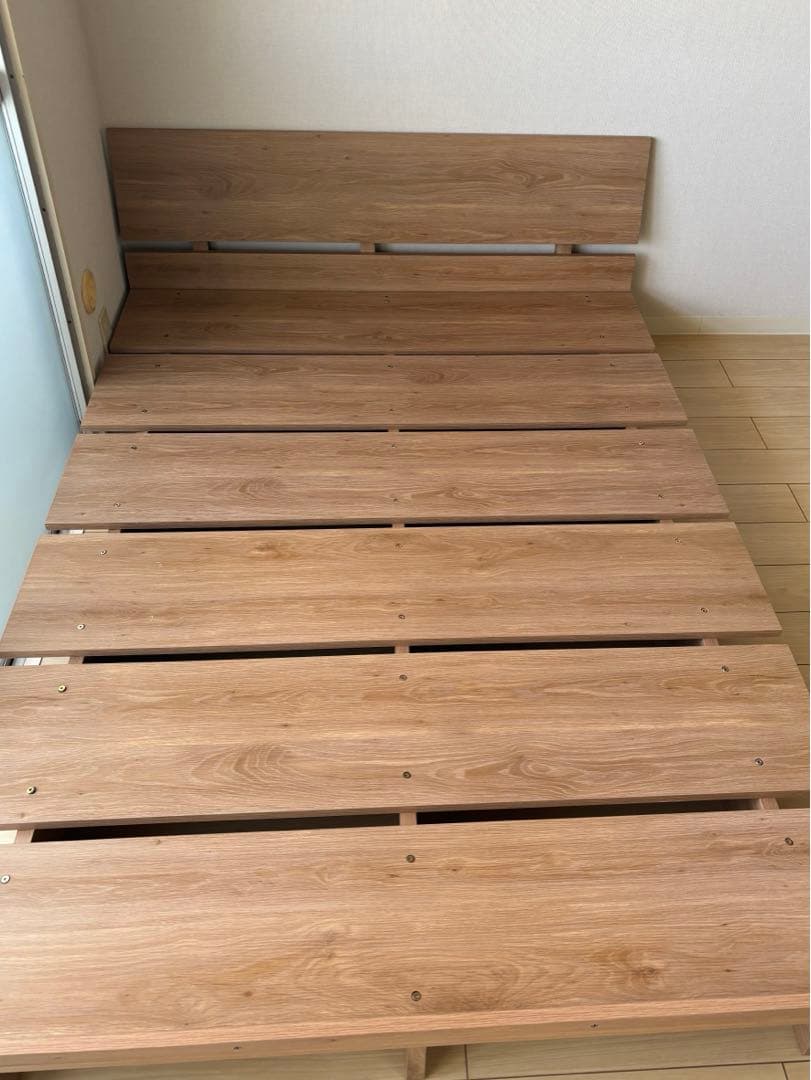 LOWYA ロウヤ　セミダブルベッド　すのこベッド