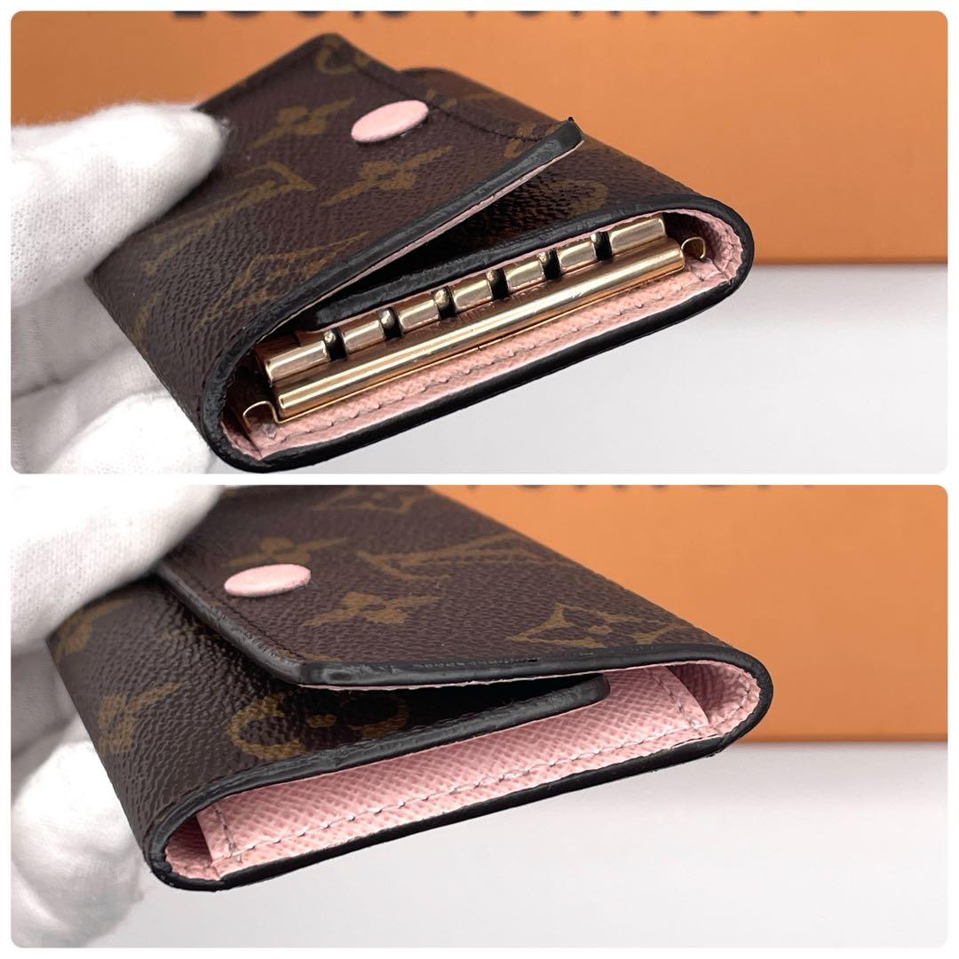 ✨極美品✨ルイヴィトン モノグラム ローズバレリーヌ 6連キーケース ピンク