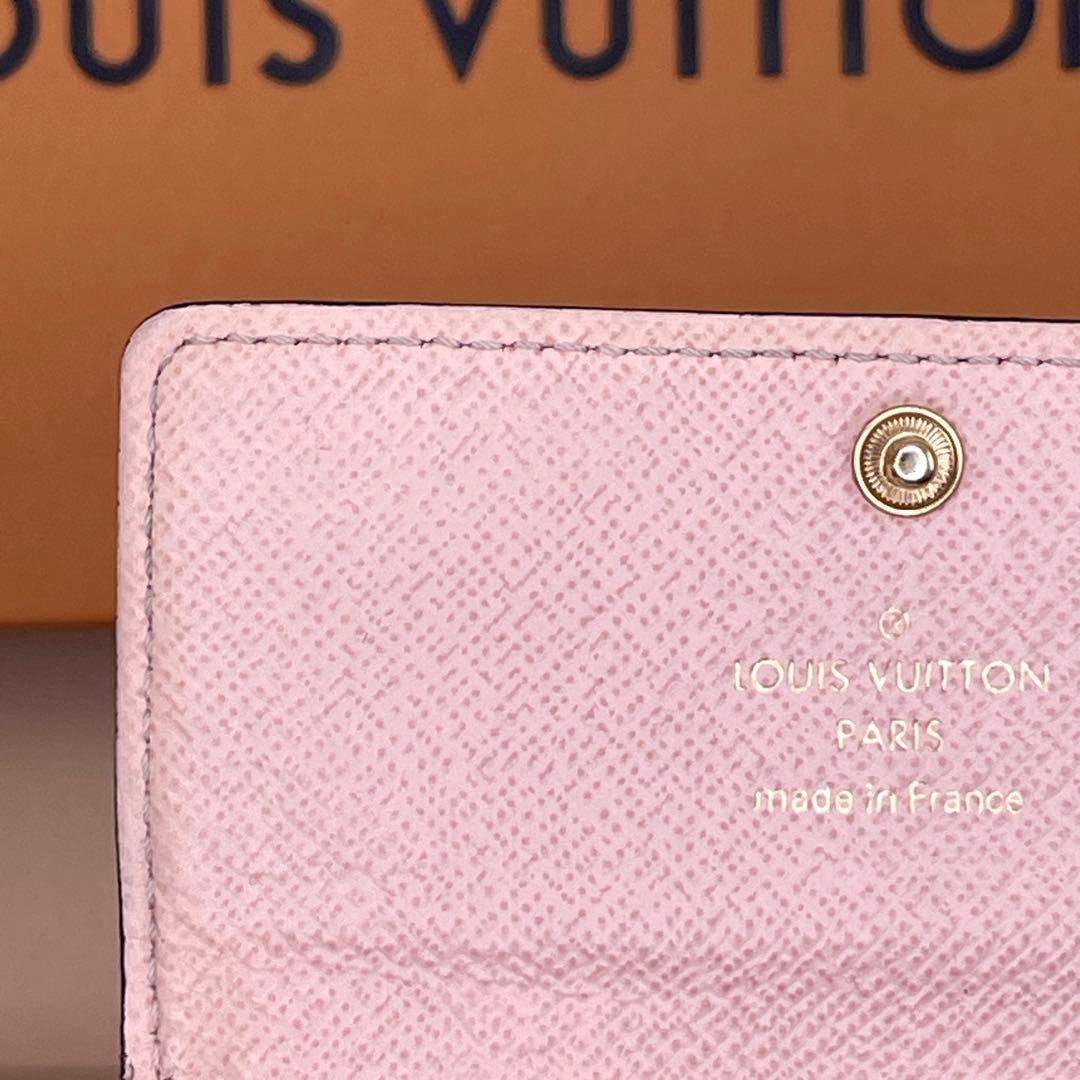✨極美品✨ルイヴィトン モノグラム ローズバレリーヌ 6連キーケース ピンク