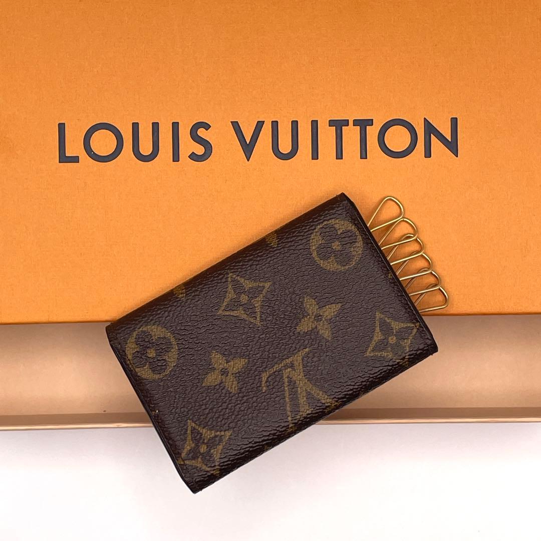 ✨極美品✨ルイヴィトン モノグラム ローズバレリーヌ 6連キーケース ピンク