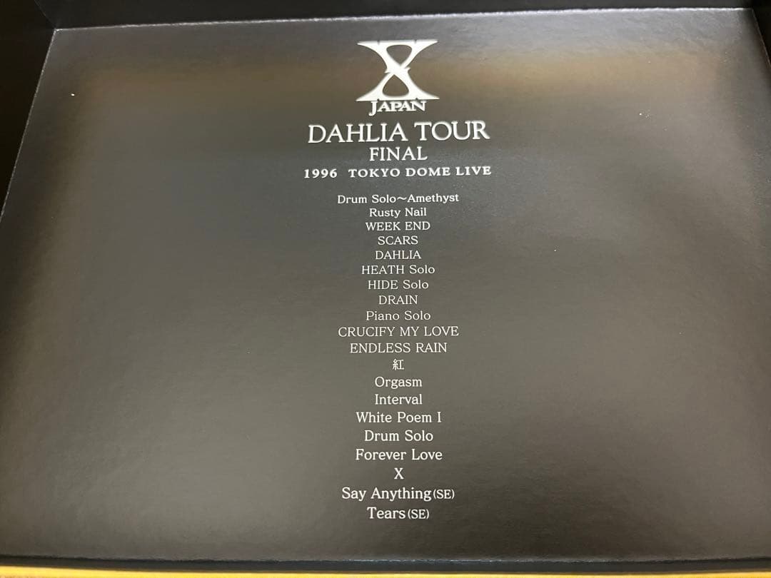 X JAPAN【Last Live】【DAHLIA TOUR】【RETURNS】