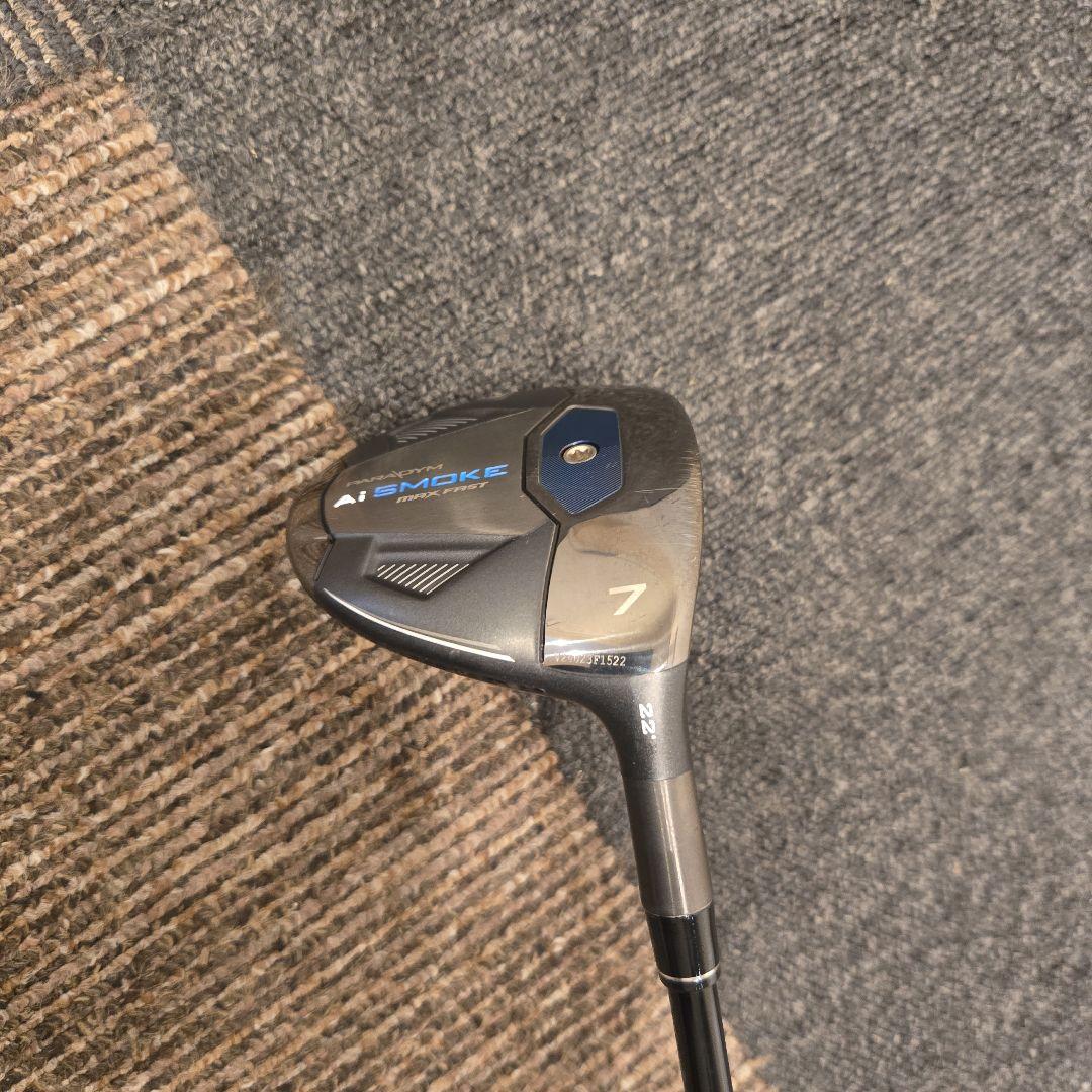 Ai スモーク　マックスファスト 7番ウッド ベンタスブラック　7X