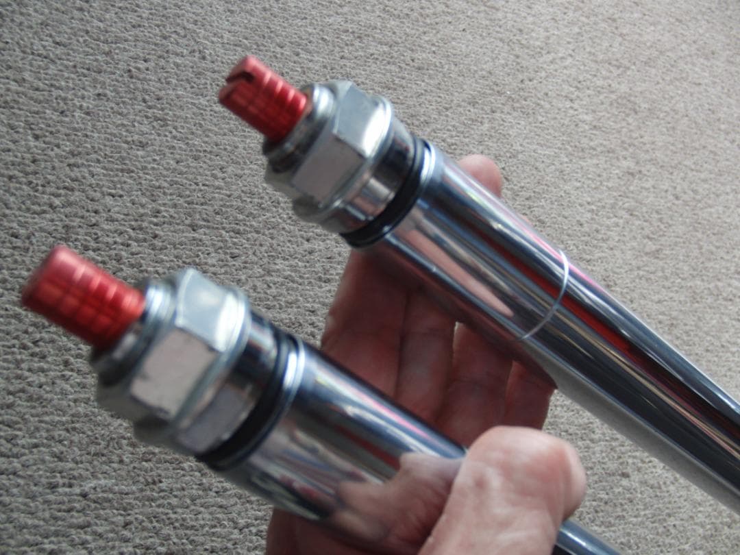 ★NSR50/80 後期 レプソル フロントフォーク インナー美品 左右セット