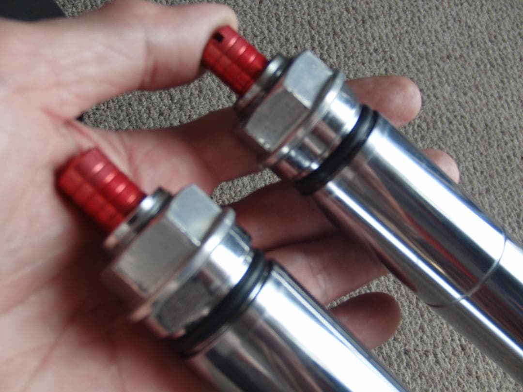 ★NSR50/80 後期 レプソル フロントフォーク インナー美品 左右セット