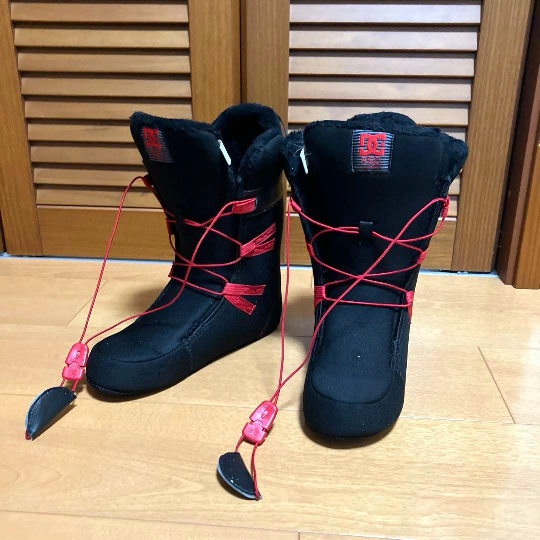 【着用1度のみ】DC ディーシー　BOAスノーボードブーツ　ボア　靴　24