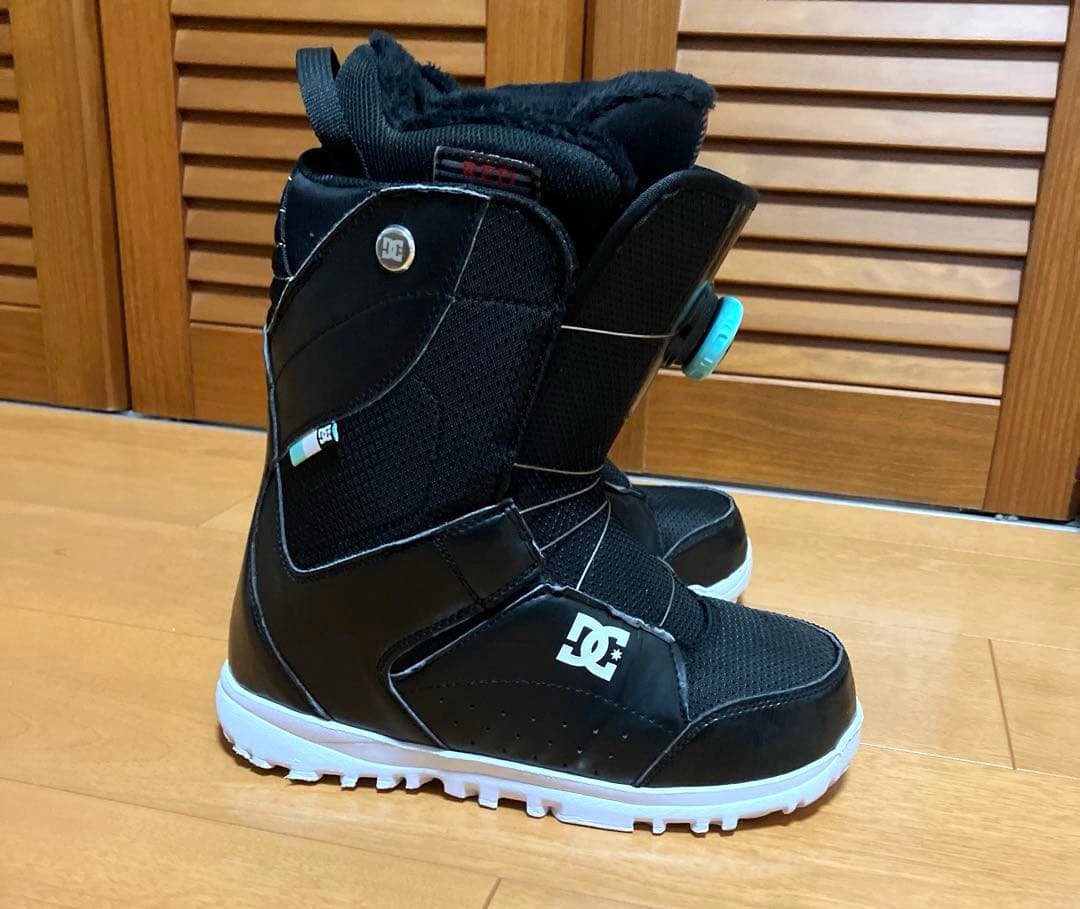 【着用1度のみ】DC ディーシー　BOAスノーボードブーツ　ボア　靴　24