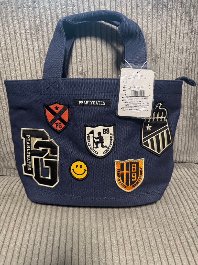【新品未使用】PEARLY GATES ネイビー カートバッグ