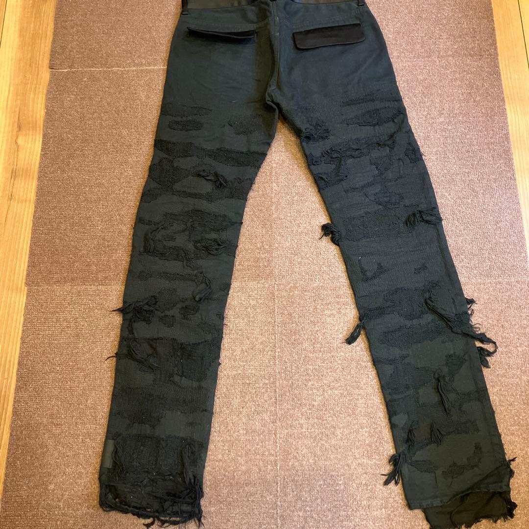 ぷ*ー様 UNDERCOVER クラスト ダメージ78デニム