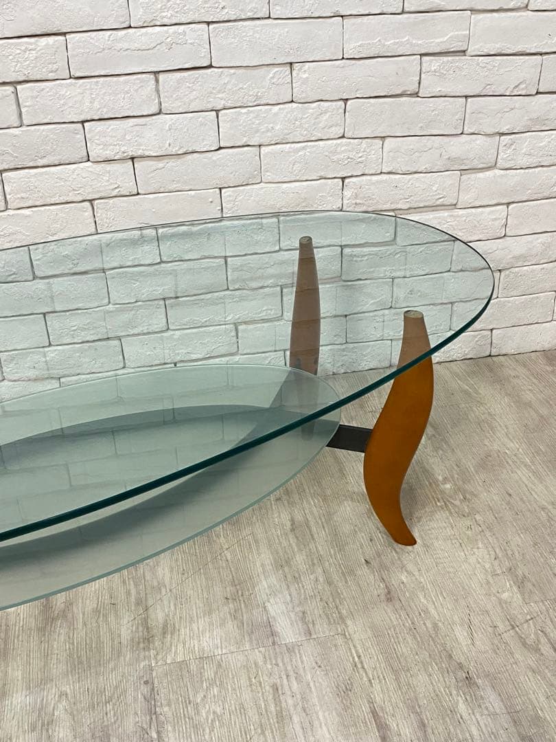 【東京23区配送無料】定価15万円　アクタス　　　PORADA ガラス　テーブル