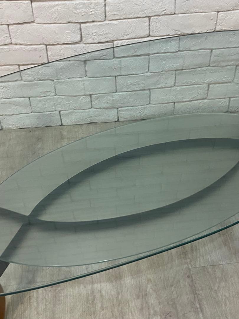 【東京23区配送無料】定価15万円　アクタス　　　PORADA ガラス　テーブル