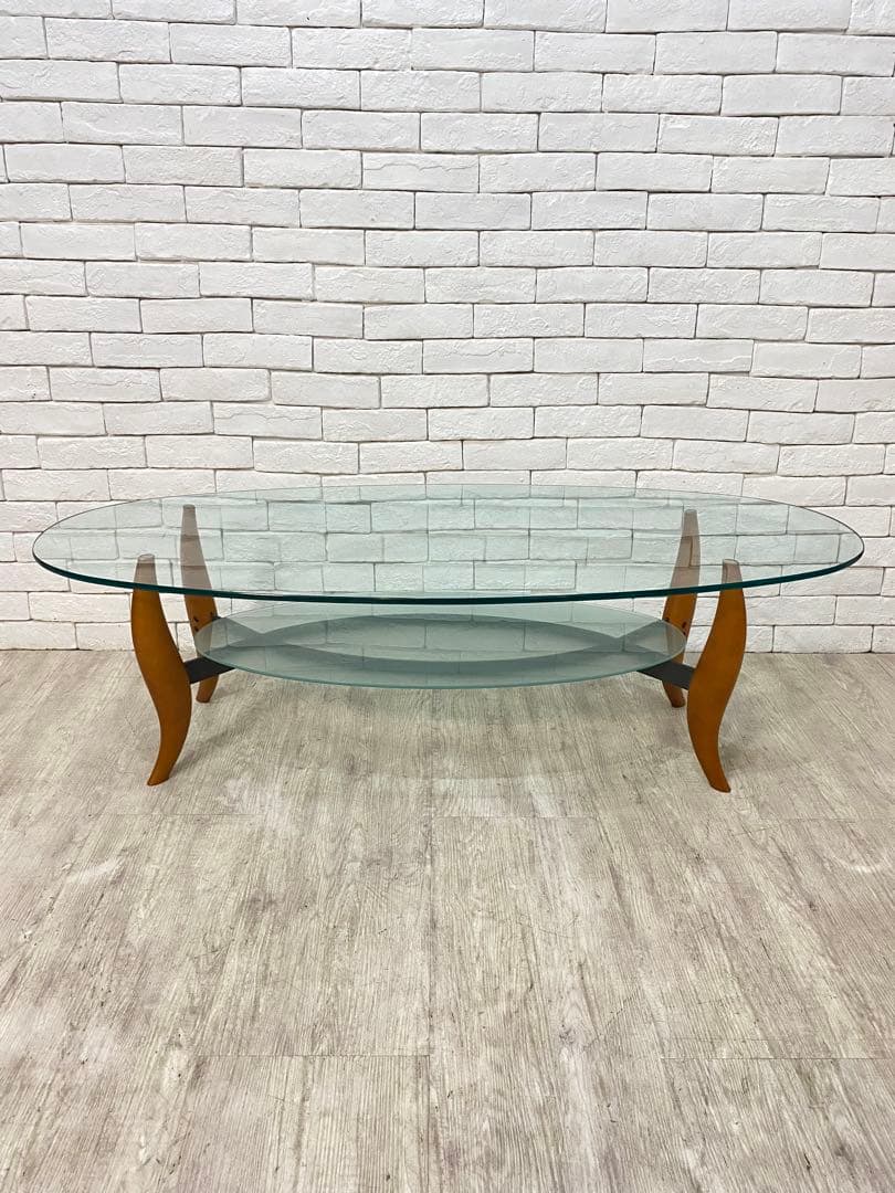 【東京23区配送無料】定価15万円　アクタス　　　PORADA ガラス　テーブル