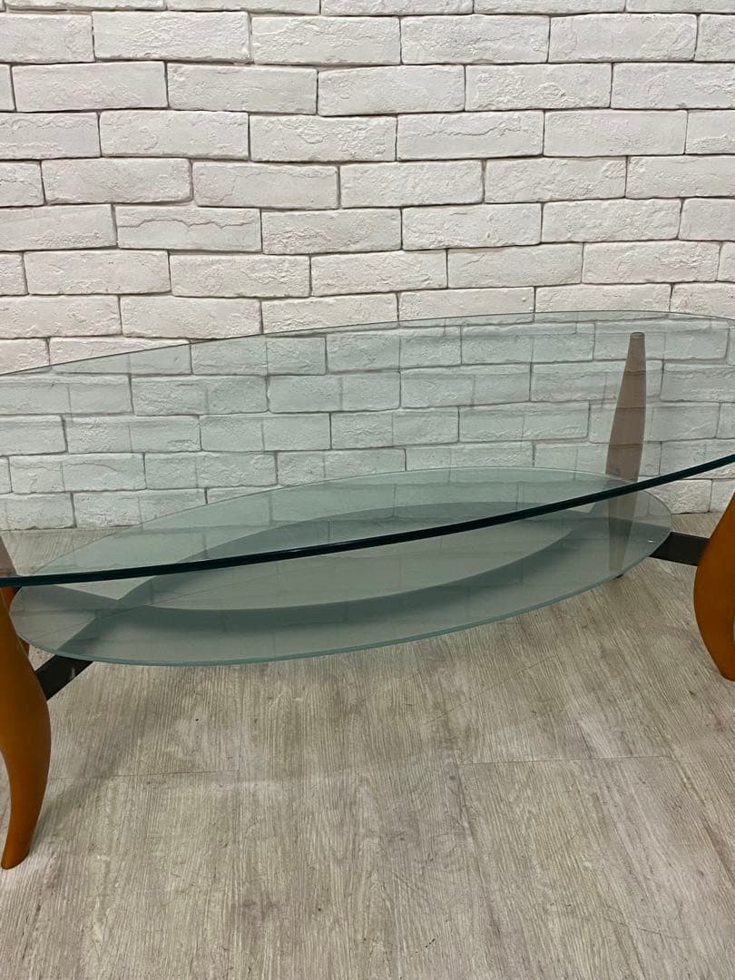 【東京23区配送無料】定価15万円　アクタス　　　PORADA ガラス　テーブル
