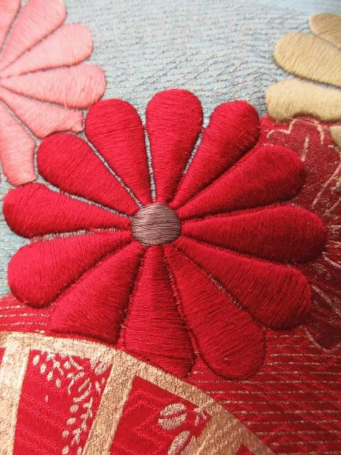 豪華！絞り＊刺繡＊金彩＊ラグジュアリー＊振袖＊トールサイズ＊１７０ｃｍ＊裄７０