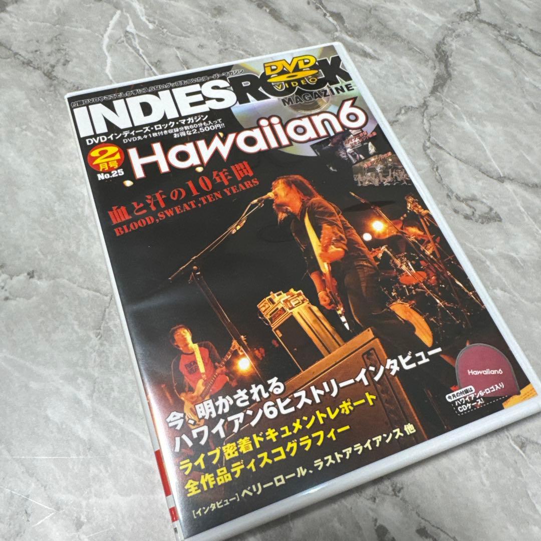 【限定値下げ】新品未使用Hawaiian6＊DVDインディーズ・ロック・マガジン
