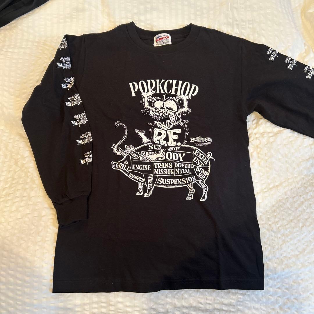 PORKCHOP &ラットフィンク　ロングスリーブ　ホットロッドカスタムショー