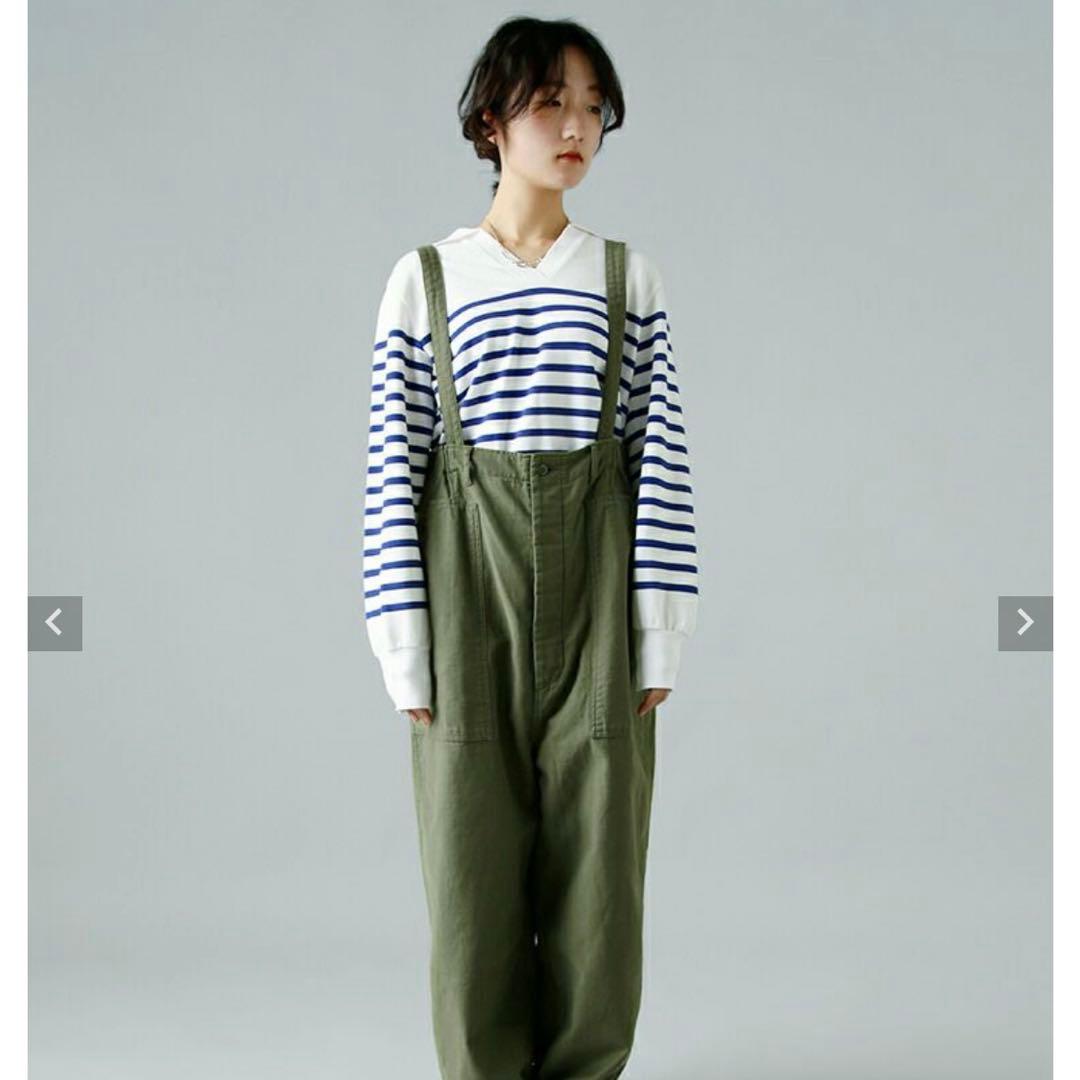 LENO リノ コットン ベイカー サロペット