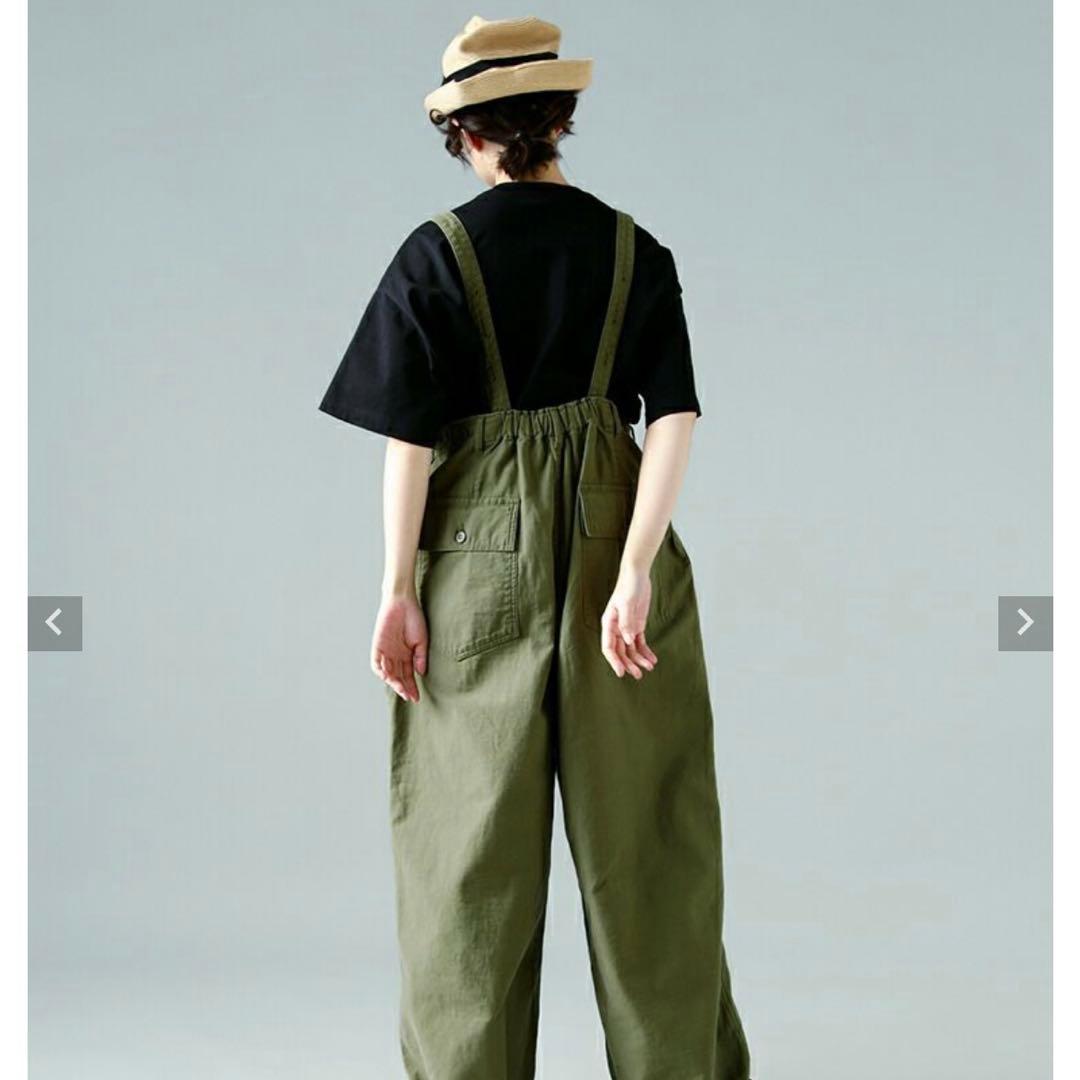 LENO リノ コットン ベイカー サロペット