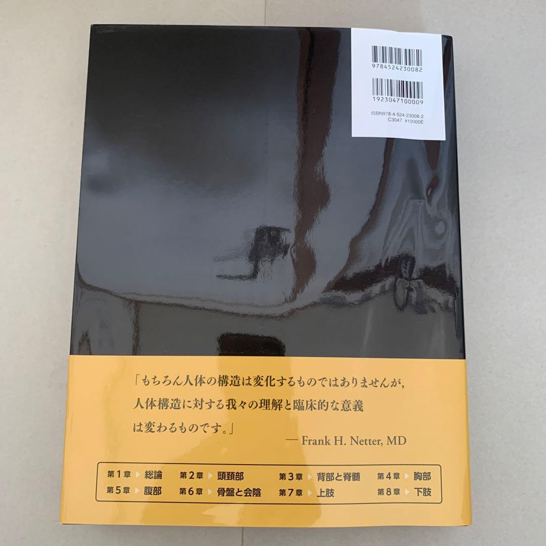 ネッター解剖学アトラス　原書　第7版　ネッター　南江堂