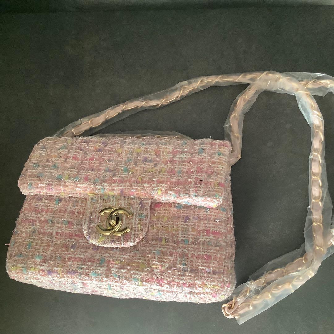 非売品　ラスト1点　シャネルノベルティ　ミニバック　ツイード