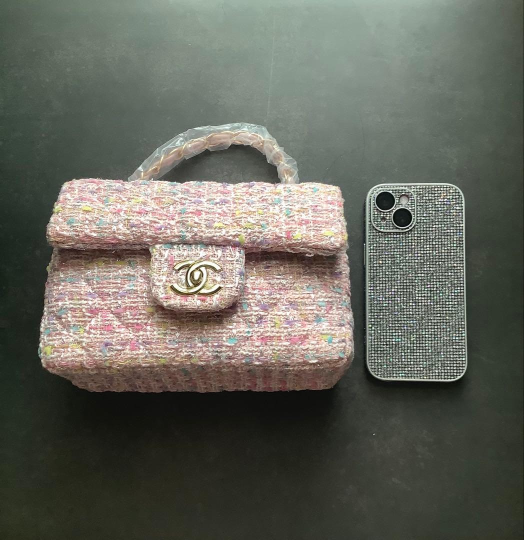 非売品　ラスト1点　シャネルノベルティ　ミニバック　ツイード