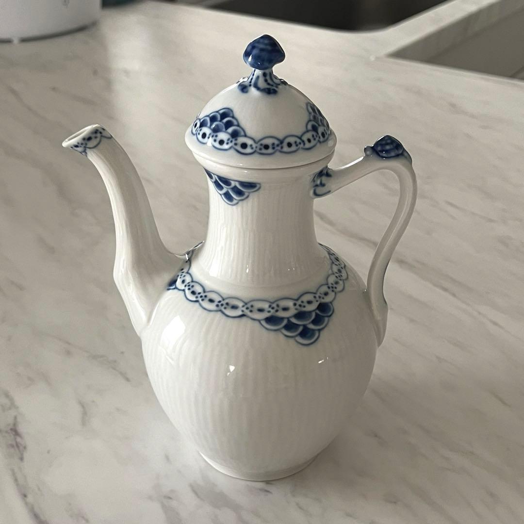 プリンセス ブルー　コーヒーポット