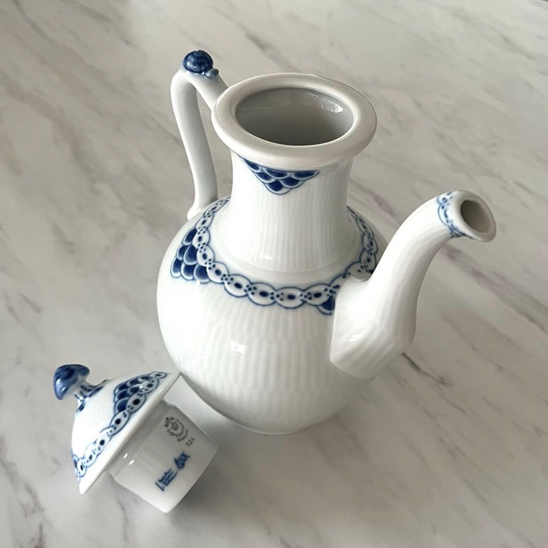 プリンセス ブルー　コーヒーポット