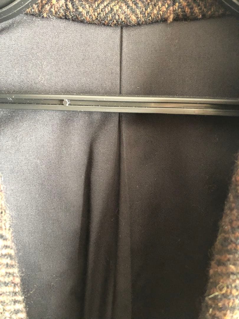 再値下げ！マーガレットハウエル　ブラウン ヘリンボーン チェスターコート