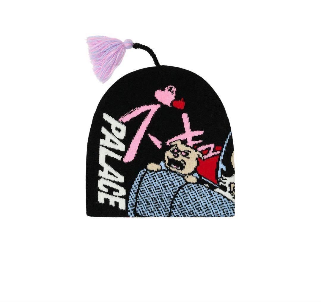 帽子 PALACE REAR VIEW NEIN CUFF BEANIE BLACK