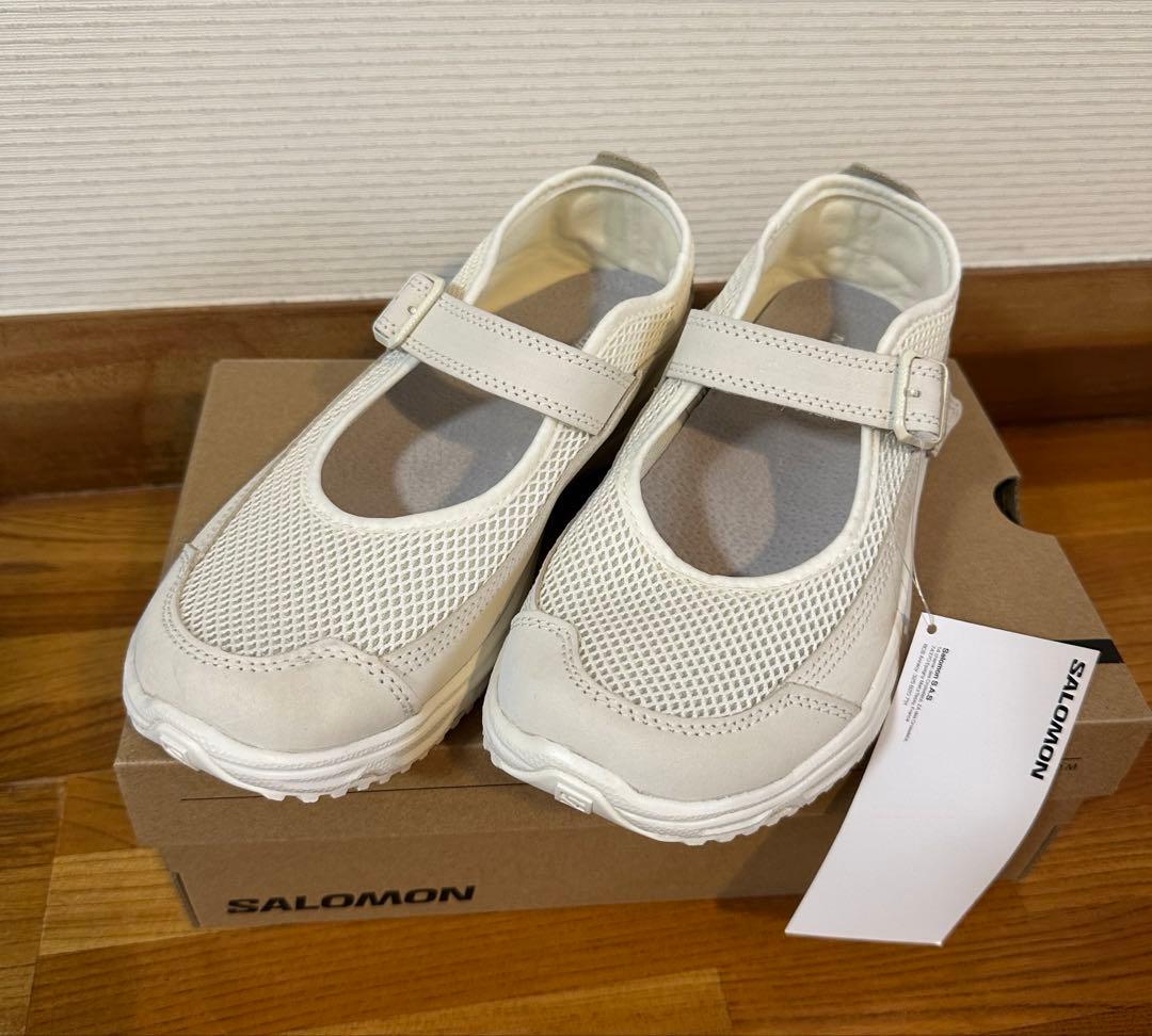 sachi サロモン メリージェーン 25cm バニラアイス 新品