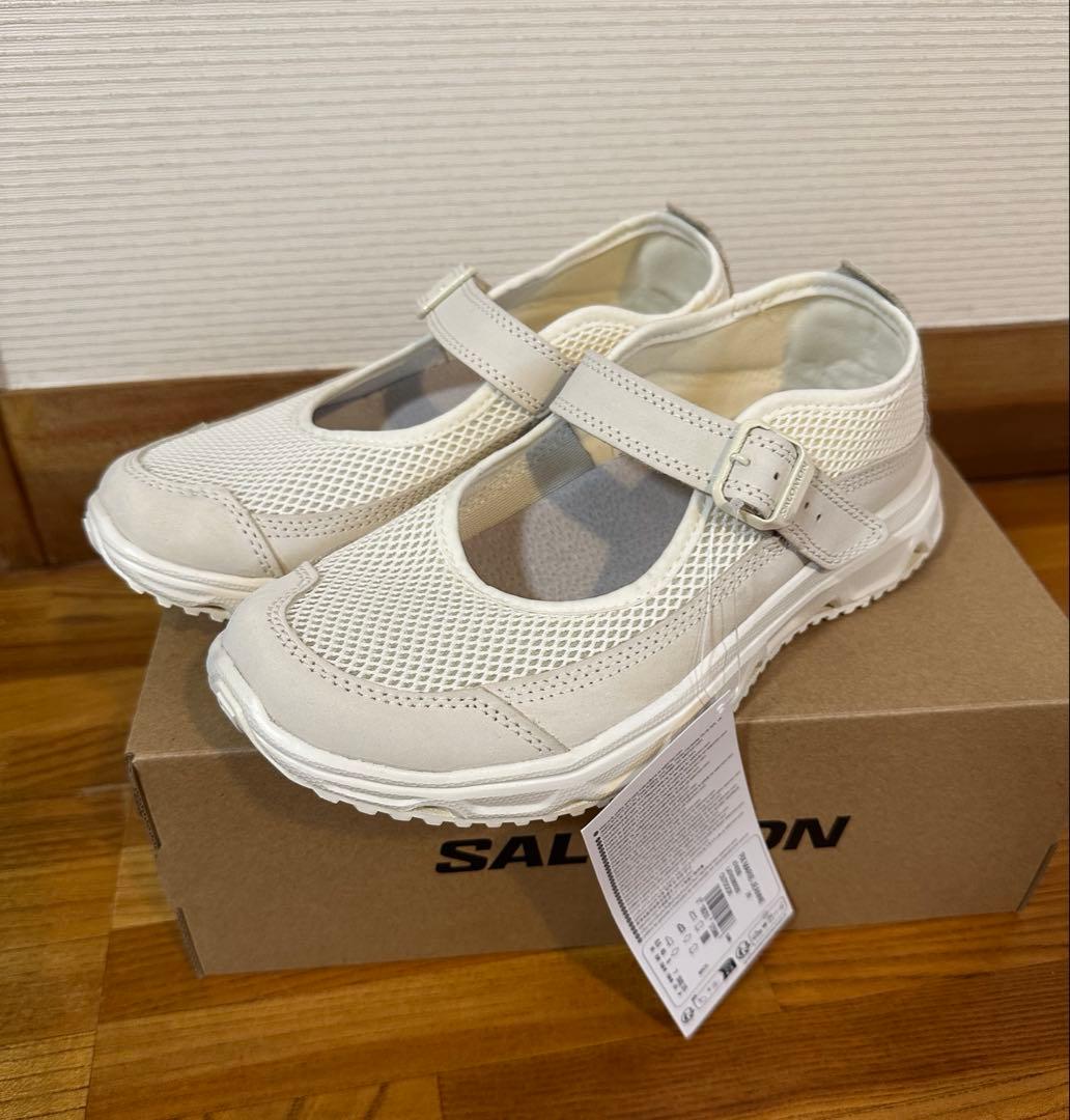 sachi サロモン メリージェーン 25cm バニラアイス 新品
