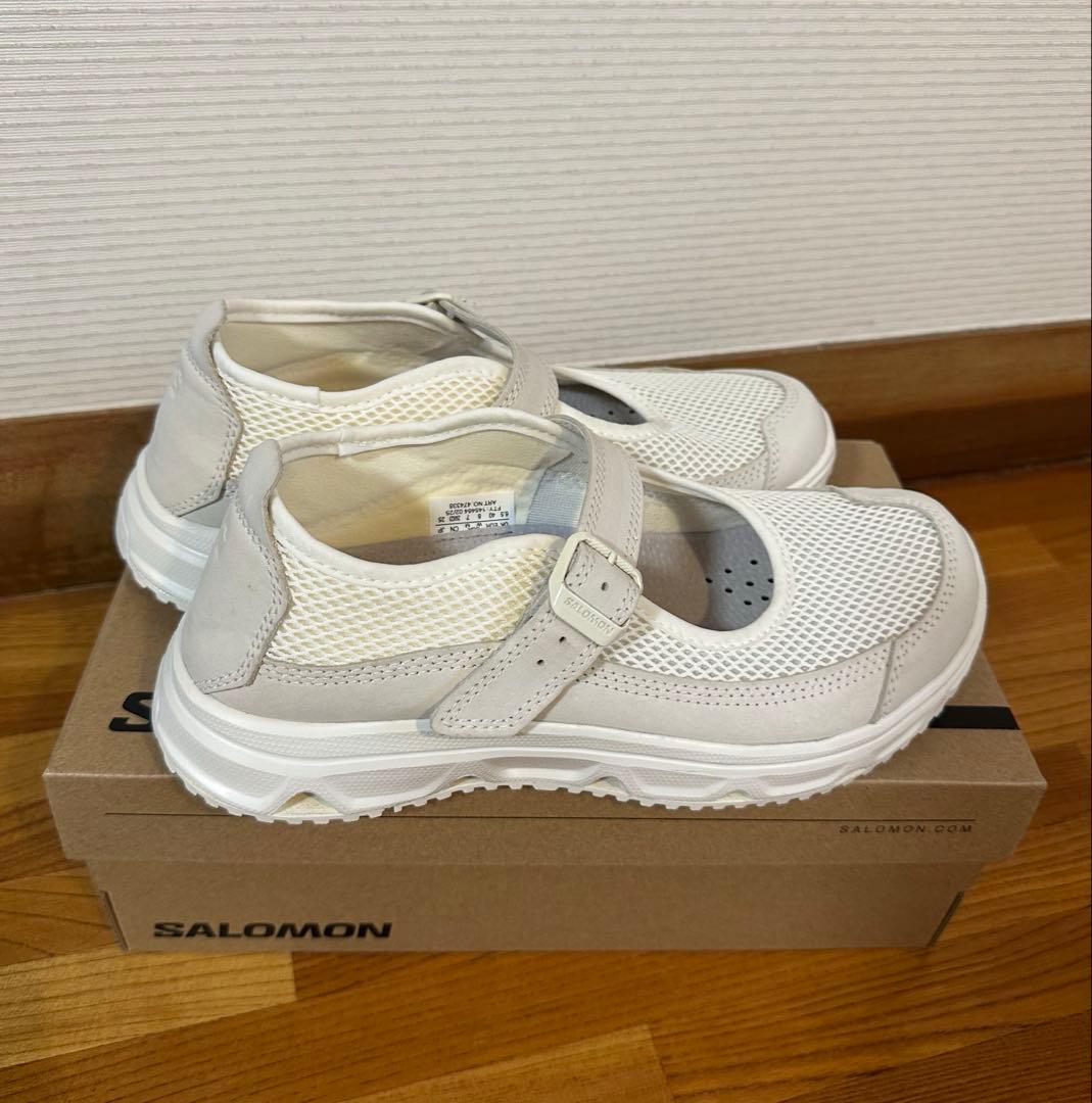 sachi サロモン メリージェーン 25cm バニラアイス 新品