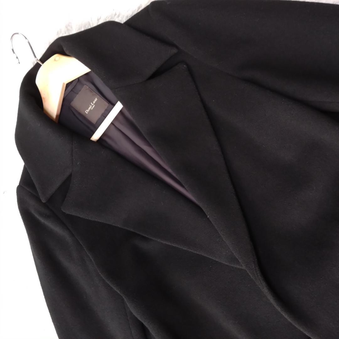 BEAMS Demi-Luxe カシミヤ チェスターコート 38　Ｍ　ブラック