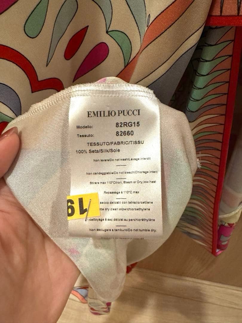 エミリオプッチ　シルク　ドルマン　カットソー