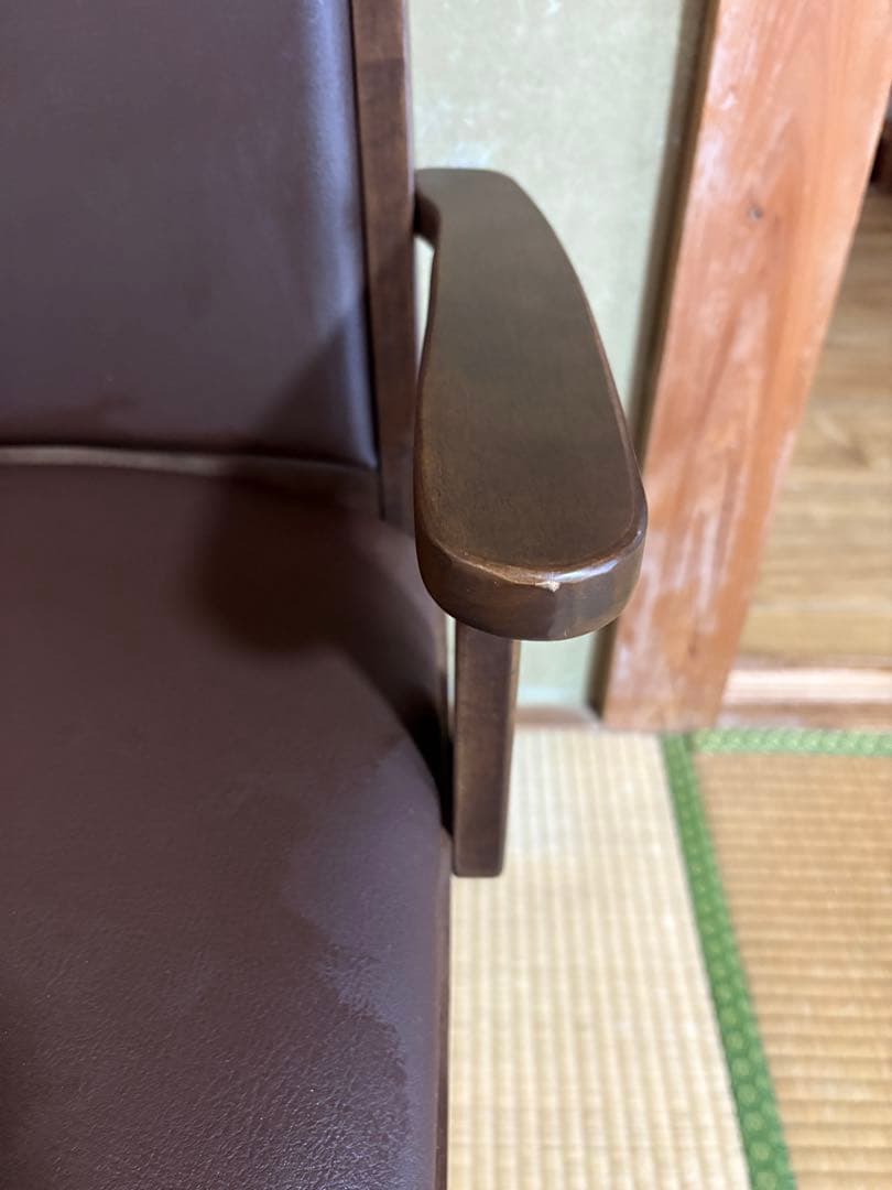 ダイニングこたつチェア　360度回転