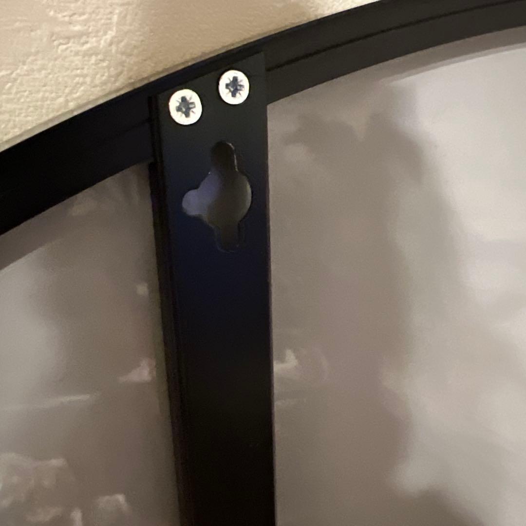 IKEA LINDBYN リンドビーンミラー ブラック 110cm