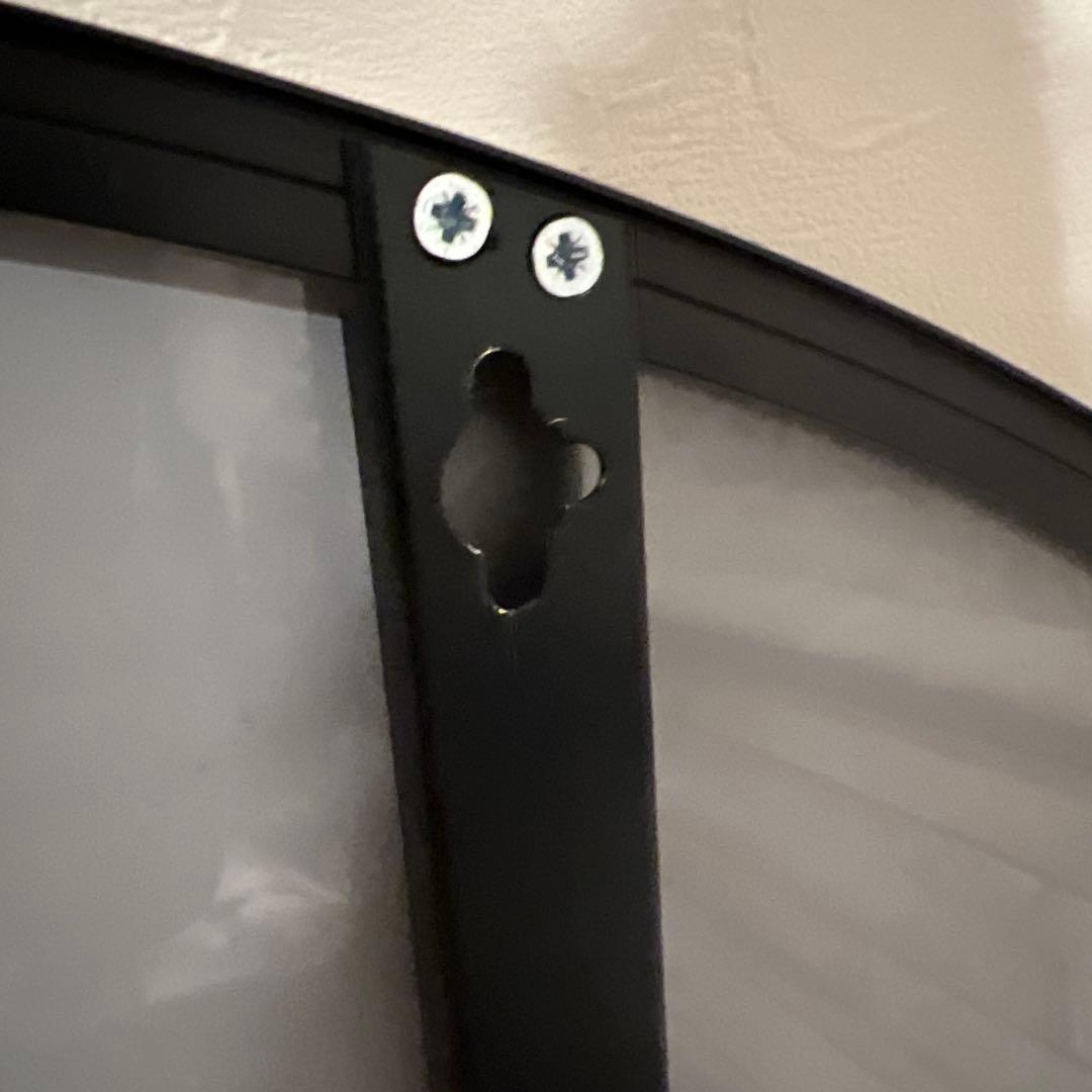 IKEA LINDBYN リンドビーンミラー ブラック 110cm