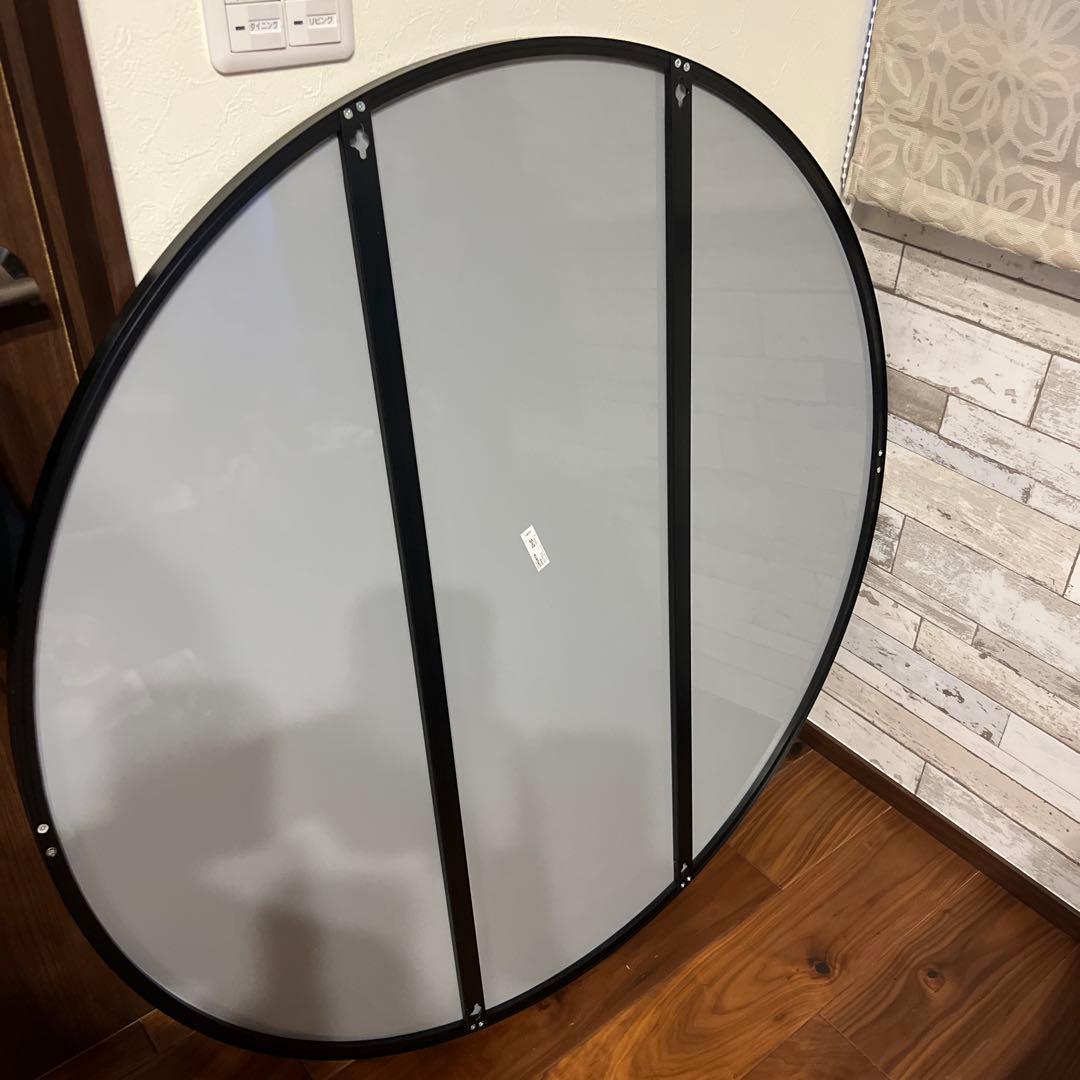 IKEA LINDBYN リンドビーンミラー ブラック 110cm