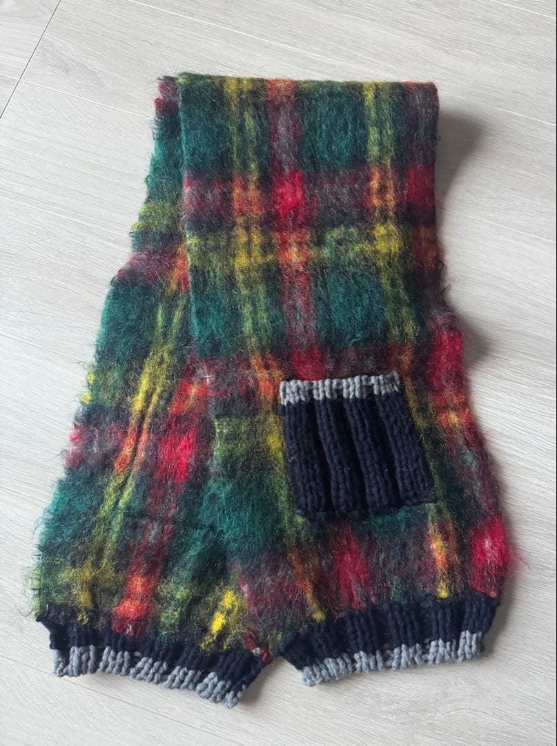 つくし　アッシュぺーフランス　H.P.France ポケット付きマフラー