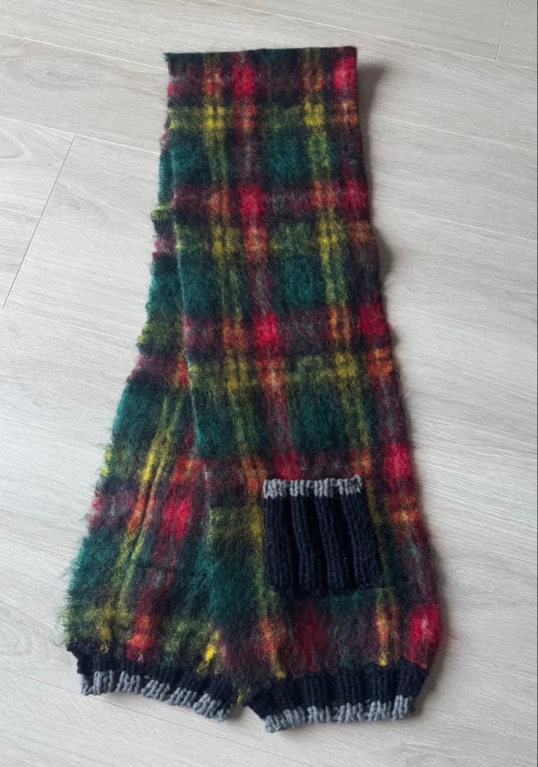 つくし　アッシュぺーフランス　H.P.France ポケット付きマフラー