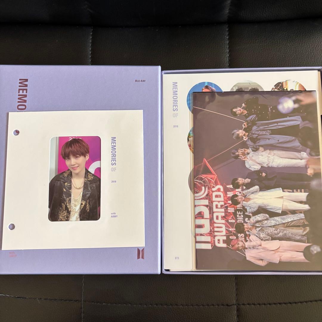 ユンギ トレカ付き BTS MEMORIES 2018 ブルーレイ 日本語字幕入