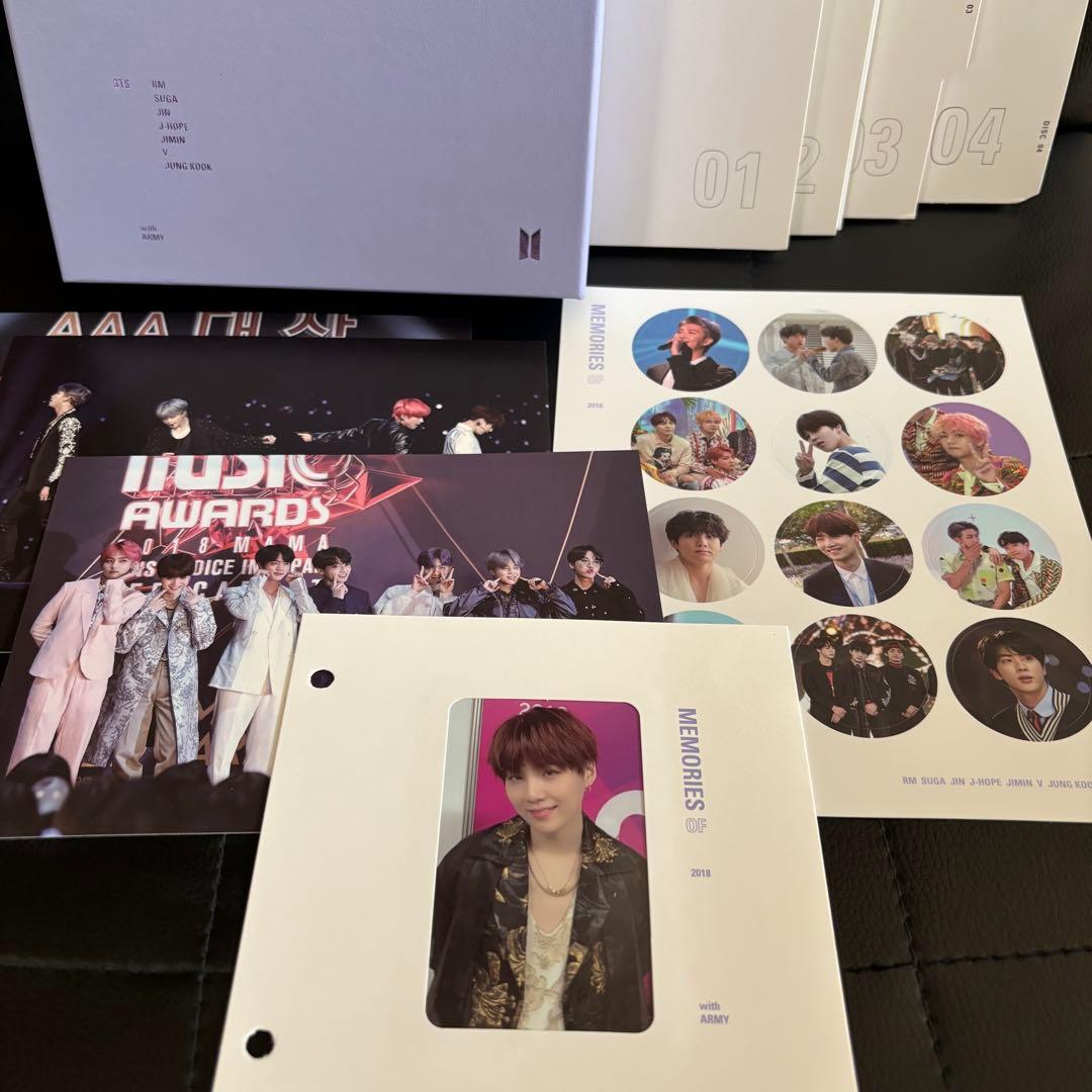 ユンギ トレカ付き BTS MEMORIES 2018 ブルーレイ 日本語字幕入